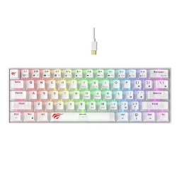 Havit KB903L RGB Mechanical Keyboard - White