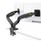 NB North Bayou F160 Dual Monitor Stand for 17-27 inch Arm Height Adjustable Gas Spring Full Motion Mount Support VESA 75/100mm (2-9kg) for Each Screen NB North Bayou F160 Dual Monitor Stand for 17-27 inch Arm Height Adjustable Gas Spring Full Motion Mount Support VESA 75/100mm (2-9kg) for Each Screen