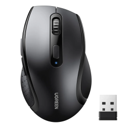 UGREEN M511 2.4G Wireless Mouse 1600 DPI 6 Button Nano Receiver 3 Adjustable DPI PC Laptop iMac MacBook Microsoft Pro Black | 45012 UGREEN M511 2.4G Wireless Mouse 1600 DPI 6 Button Nano Receiver 3 Adjustable DPI PC Laptop iMac MacBook Microsoft Pro Black | 45012