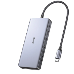 UGREEN CM681 USB-C 13-In-1 Multifunction Adapter- Grey |15978