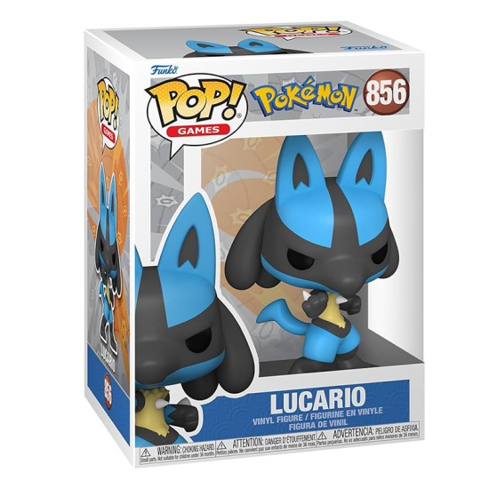 Funko Pop! Games : Pokémon Lucario (856) Funko Pop! Games : Pokémon Lucario (856)