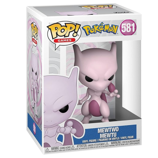 Funko Pop! Games: Pokémon - Mewtwo (581) Funko Pop! Games: Pokémon - Mewtwo (581)