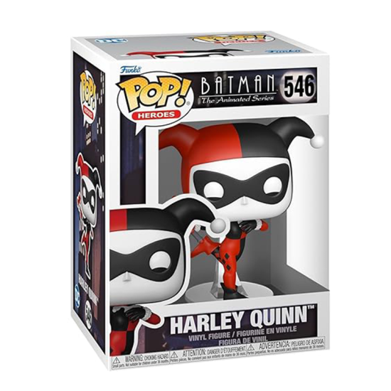 Funko Pop! Heroes Batman: The Animated Series Harley Quinn (546) Funko Pop! Heroes Batman: The Animated Series Harley Quinn (546)