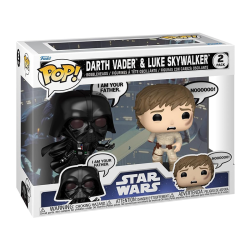 Funko Pop Star Wars: Star Wars Darth Vader & Luke Skywalker - 2-Pack Funko Pop Star Wars: Star Wars Darth Vader & Luke Skywalker - 2-Pack