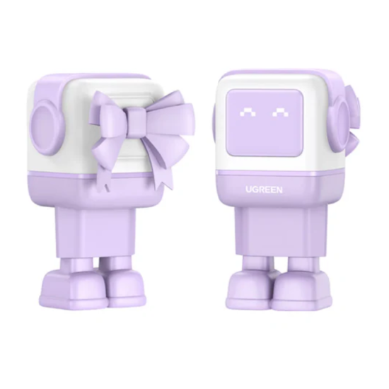 Ugreen CD361 Nexode RG 3-Port Robot GaN Fast Charger 65W - Purple