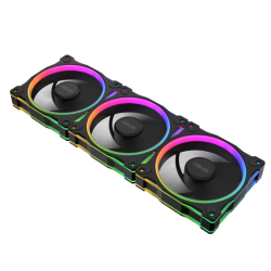 ASUS Prime MR120 ARGB Reverse Fan Triple Pack - Black