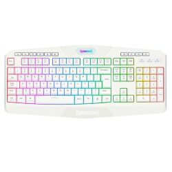 Redragon Harpe Pro K503W RGB Backlit Gaming Keyboard - White