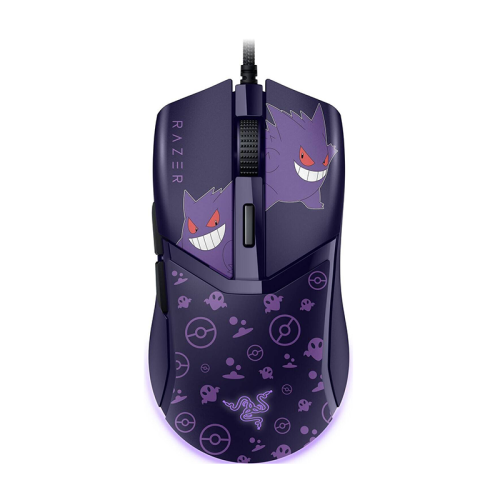 Razer Cobra Gengar Edition Computer Mouse, 8500 DPI Optical Sensor, 300 IPS Max Speed, Optical Mouse Switches Gen-3, 6 Programmable Buttons, Chroma RGB Lighting, Violet | RZ01-04650700-R3M1