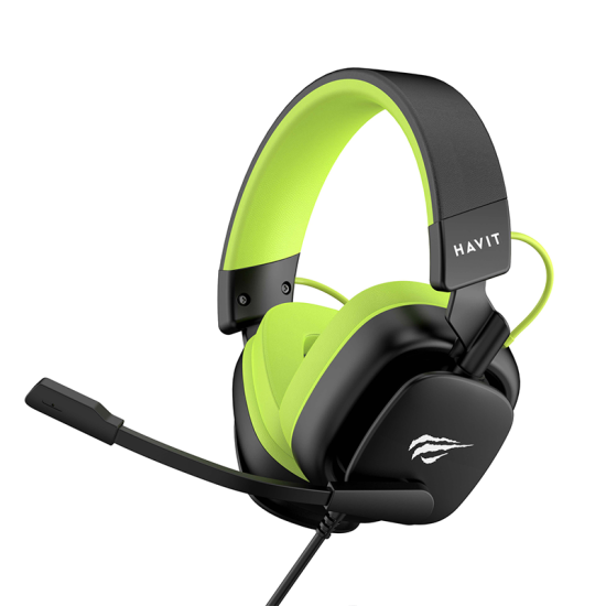 Havit H2048U Wired Gaming headphone Black /Green | H2048U-BN Havit H2048U Wired Gaming headphone Black /Green | H2048U-BN