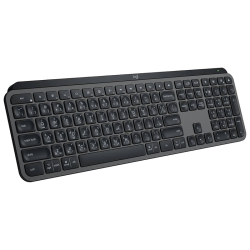 Logitech MX Keys S Wireless Keyboard, Low Profile, Fluid Precise Quiet Typing, Programmable Keys, Backlighting, Bluetooth, USB-C, for Windows PC, Linux, Chrome, Mac, AR Layout, Graphite | 920-011595