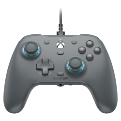GameSir G7 SE Wired Controller for Xbox Series X|S, Xbox One & Windows 10/11, Plug and Play Gaming Gamepad with Hall Effect Joysticks/Hall Trigger, 3.5mm Audio Jack-Gray