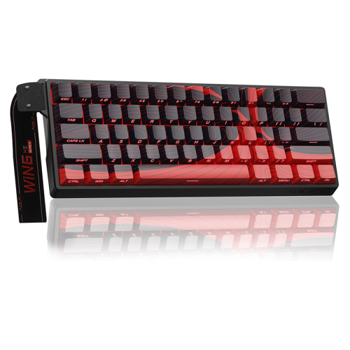 AULA WIN60HE MAX Mechanical Gaming Keyboard  Black/ Red Wing Chun Magnetic Switch
