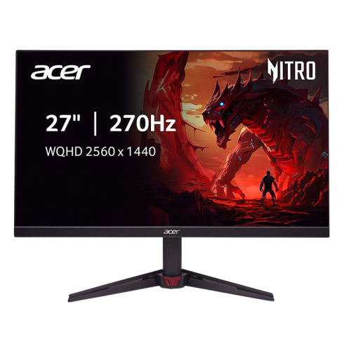 Acer Nitro VG270U Z1bmiipx 27" 2K WQHD (2560 x 1440) 270Hz Gaming Monitor | UM.HV0AA.102