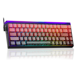 AULA HERO68 HE Dragon King Magnetic Switch Gaming Keyboard - Black/ Red Gradient Contour Engrave
