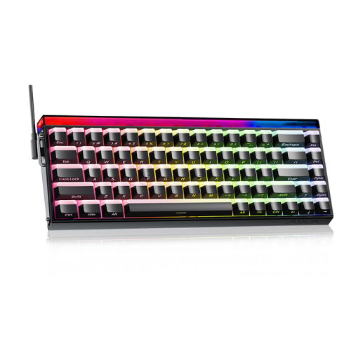 AULA HERO68 HE Jade King Magnetic Switch Gaming Keyboard - Black light house
