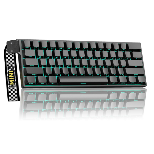 AULA MINI60 HE Stormrise Magnetic Gaming Keyboard - Black Side Engraved keycaps