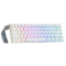 AULA MINI60 HE Mistcloud Magnetic Gaming Keyboard - White Side-engraved keycaps AULA MINI60 HE Mistcloud Magnetic Gaming Keyboard - White Side-engraved keycaps