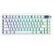 AULA Nova75 Star vector Switch Gaming Keyboard -White/Grey AULA Nova75 Star vector Switch Gaming Keyboard -White/Grey