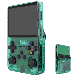 R36S Retro Handheld Video Game Console - 64 GB - Green