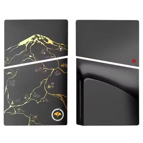Ghost of Yotei Replacement Plate for PS5 Slim (Disc) - Black