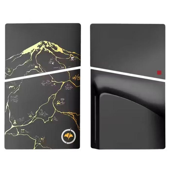 Ghost of Yotei Replacement Plate for PS5 Slim (Disc) - Black