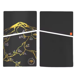 Ghost of Yotei Replacement Plate for PS5 Slim (Digital) - Black
