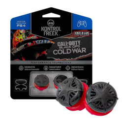 KontrolFreek Call of Duty: Black Ops War Cold Analog PS4 And PS5 - Black/Red KontrolFreek Call of Duty: Black Ops War Cold Analog PS4 And PS5 - Black/Red