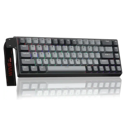 AULA WIN68 HE PRO - Hall Effect Gaming Keyboard with Magnetic Switch, Fast Trigger Mode Adjustable Actuation, 8KHz Polling Rate, Wired RGB Backlit Mechanical Gaming Keyboard 60 Percent Compact Design