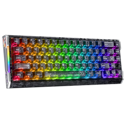 ATTACK SHARK R68 HE Carbon Fiber Rapid Trigger Keyboard Magnetic Switch - Ink Shade ATTACK SHARK R68 HE Carbon Fiber Rapid Trigger Keyboard Magnetic Switch - Ink Shade