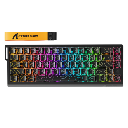 ATTACK SHARK X68PRO HE Wireless Rapid Trigger Keyboard Magnetic Switch - Black