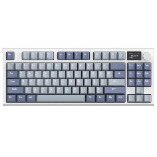 ATTACK SHARK K86 Wireless Mechanical Keyboard - Lavender Blue ATTACK SHARK K86 Wireless Mechanical Keyboard - Lavender Blue