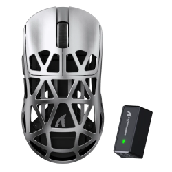 ATTACK SHARK R2 Magnesium Alloy PAW3950 Gaming Mouse 8K - Grey ATTACK SHARK R2 Magnesium Alloy PAW3950 Gaming Mouse 8K - Grey