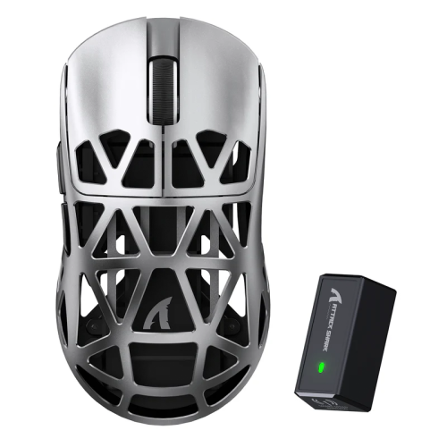 ATTACK SHARK R2 Magnesium Alloy PAW3950 Gaming Mouse 8K - Grey