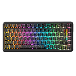 ATTACK SHARK X82 PRO HE Wireless Rapid Trigger Gaming Keyboard Magnetic Switch - Black Contours ATTACK SHARK X82 PRO HE Wireless Rapid Trigger Gaming Keyboard Magnetic Switch - Black Contours