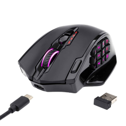 Redragon M913 Impact Elite Wireless Gaming Mouse – 16,000 DPI - Black Redragon M913 Impact Elite Wireless Gaming Mouse – 16,000 DPI - Black