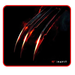 Havit Mouse Pad Gamer Havit Mp865 25x20cm Non-Slip Professional Rubber S Claw - Black
