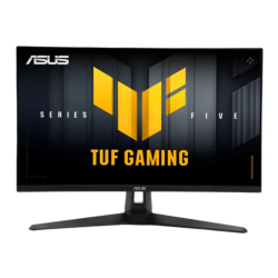 ASUS 27" TUF Gaming Series 5 VG27AQM5A Gaming Monitor: 27 inch, QHD(2560x1440), 300Hz, Fast IPS, ELMB Sync, 0.3ms (GTG), Stereo speaker, 95% DCI-P3, DisplayWidget Center - Black ASUS 27" TUF Gaming Series 5 VG27AQM5A Gaming Monitor: 27 inch, QHD(2560x1440), 300Hz, Fast IPS, ELMB Sync, 0.3ms (GTG), Stereo speaker, 95% DCI-P3, DisplayWidget Center - Black