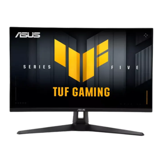ASUS 27" TUF Gaming Series 5 VG27AQM5A Gaming Monitor: 27 inch, QHD(2560x1440), 300Hz, Fast IPS, ELMB Sync, 0.3ms (GTG), Stereo speaker, 95% DCI-P3, DisplayWidget Center - Black