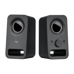 Logitech Multimedia Speakers Z150 with Stereo Sound for Multiple Devices - Black Logitech Multimedia Speakers Z150 with Stereo Sound for Multiple Devices - Black