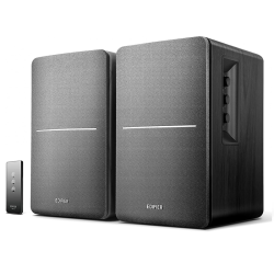 Edifier R1280T Powered Bookshelf Speakers - 2.0 Active Near Field Studio Monitor Speaker - Black - 42 Watts RMS