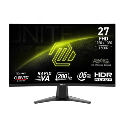 MSI MAG 276CXF 27 inch FHD 280Hz 0.5ms Curved Gaming Monitor – Black MSI MAG 276CXF 27 inch FHD 280Hz 0.5ms Curved Gaming Monitor – Black
