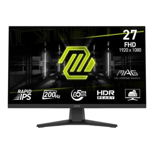 MSI MAG 272F X24 27" FHD Rapid IPS 240Hz 0.5ms HDR Gaming Monitor – Black