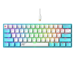 HAVIT KB903L Gaming Mechanical Keyboard Blue/ White