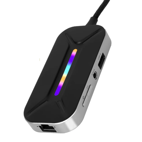 Sarafox XS6 Pro 6-in-1 Docking Station Gaming Adapter Sarafox XS6 Pro 6-in-1 Docking Station Gaming Adapter