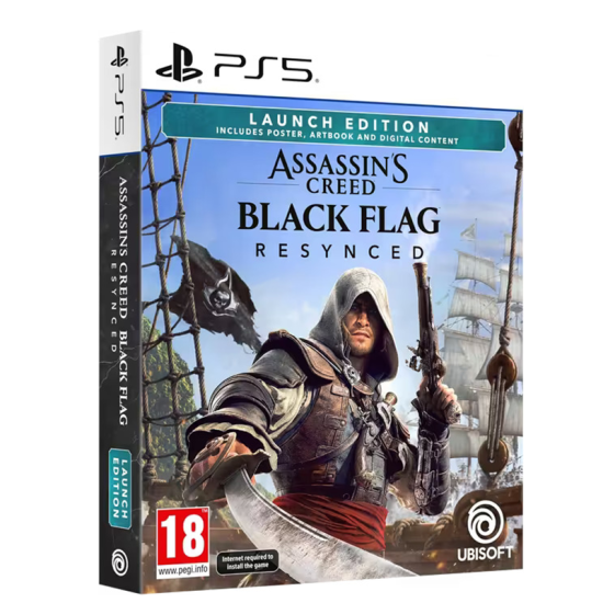 Assassin's Creed Black Flag Resynced Launch Edition - PS5 Assassin's Creed Black Flag Resynced Launch Edition - PS5
