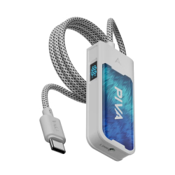 PIVA G31 3-in-1 USB-C Audio & Charging Adapter – 60W Fast Charging with DAC & Power Display