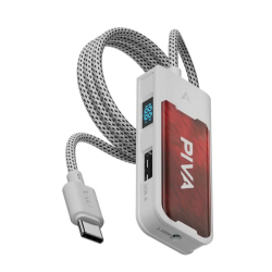 PIVA G41 4-in-1 USB-C Adapter – 60W Fast Charging, USB 2.0, Hi-Fi DAC & Audio Hub