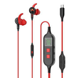 PIVA S6PRO-AR Type-C RGB Gaming Earbuds with PD 27W Fast Charging – Red