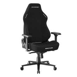 DXRacer MARTIAN Series Gaming Chair, 4D Armrests, 4D Integrated Lumbar Support, 90° ~ 135° Back Recline Support, Steel Frame, Class 4 Hydraulics, Large, Black / Yellow | GC/LMT24FBE/N