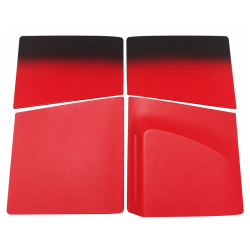Replacement Plate for PS5 Slim (Disc) Hyperpop Techno Red
